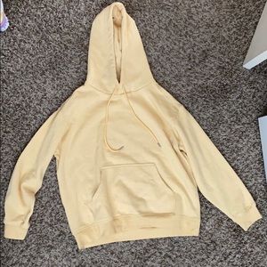 Yellow h&m hoodie